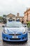 A Stylish Fiat Police Car In Orvieto, Italy