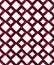 Stylish geometric seamless illusion pattern of ruby red impossible figures - rhombuses on a white background.