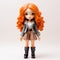 Stylish Girl With Orange Hair - Limited Edition Vinyl Toy