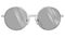 Stylish glasses with round frames