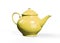 Stylish insulated plastic electric white kettle. 3d illustration, 3d rendering