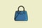 Stylish Ladies Handbag for Fashion vector illustration. Beauty fashion objects icon concept. Elegant ladies bright leather bag,