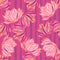 Stylish lotus flowers seamless pattern. Seamless decorative floral ornament