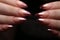 Stylish manicure nails