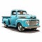Stylish pickup truck illustration