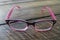 Stylish Pink Ladies Reading Eyeglasses