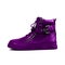 Stylish purple boots