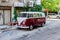 Stylish retro Volkswagen Type 2 bus