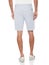Stylish shorts for menâ€™s paired with white ankle length shoes and white background