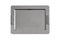 Stylish stainless steel tray with rounded corners