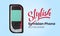 Stylish Symbian Mobile Phone - Vector Design