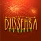 Stylish text for Happy Dussehra celebration.