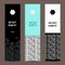 Stylish vertical banners