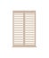 Stylish Wooden Lattice Shutters with Windowsill