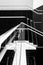 Stylized Architectural Staircase As Retro Black An