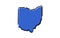 Stylized blue sketch map of Ohio