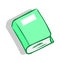 Stylized book, school, education, reading, literature, isolated.