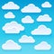 Stylized clouds theme image 1