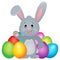 Stylized Easter bunny theme image 2