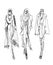 Stylized Fashion Models