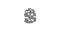Stylized Finger print animated icon. Fingerprint lock secure concept motion design. Security logo icon animation of