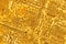 Stylized Gold Colored Microcircuit Board Detail