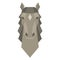 Stylized illustration of horse head. Image for design or decoration.