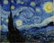 stylized vector version of Van Gogh\\\'s painting Starry Night