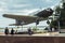 Su-2 aircraft on the square in front of the Battle of Stalingrad panorama museum. Volgograd.