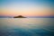 Su Giudeu island at sunset, Chia, Sardinia.
