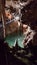 Su Mannau cave with stalactites\' pipe organ and inner water lake