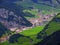 The subalpine settlement of Unteriberg on the Iberig region and nearby artifical Lake Sihlsee Sihl lake - Canton of Schwyz