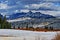 Sublette Peak in the Absaroka Mountain Range on Togwotee Pass as seen from Dubois Wyoming