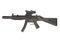 Submachine gun MP5 with silencer isolated
