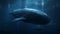 Submarine Descends with Whales in Ultra HD Underwater Scene