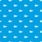 Submarine navy pattern vector seamless blue