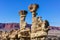 The Submarine rock formation in the Ischigualasto National Park, Argentina