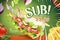 Submarine sandwich ads