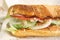 Submarine Sandwich Toasted Hearty Italian Style