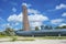 The submarine U995 and the naval memorial in Laboe
