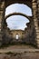 The submerged church of the Jrebchevo Dam