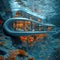 Submerged serenity: mesmerizing underwater house room reveals aquatic wonders through panoramic aquarium windows, a