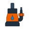 Submersible Water Pump Icon