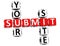 Submit Your Site Crossword