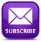 Subscribe (email icon) special purple square button