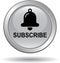 Subscribe now icon web button black gray