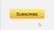 Subscribe web interface button clicked with mouse cursor, different colors