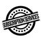 Subscription Services rubber stamp