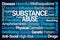 Substance Abuse Word Cloud