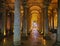 Subterranean Basilica Cistern. Istanbul, Turkey.